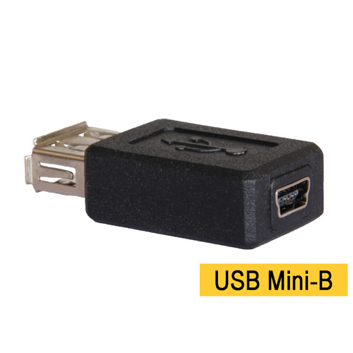 USB Mini-B Female To Type A Female Adapter Coupler Lot Wholesale